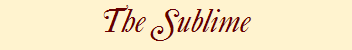The Sublime